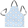 Dog Somoyed Pattern Print Men's Apron-grizzshop