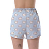 Dog Somoyed Pattern Print Women's Shorts-grizzshop