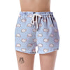 Dog Somoyed Pattern Print Women's Shorts-grizzshop