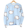 Dog Somoyed Pattern Print Women's Sweatshirt-grizzshop