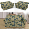 Dog Westie Pattern Print Loveseat Cover-grizzshop