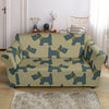 Dog Westie Pattern Print Loveseat Cover-grizzshop