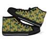 Dog Westie Pattern Print Men Women's High Top Shoes-grizzshop