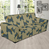 Dog Westie Pattern Print Sofa Covers-grizzshop