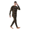 Dogs Old School Tattoo Print Pattern Men's Pajamas-grizzshop