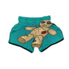 Doll Voodoo Print Muay Thai Boxing Shorts-grizzshop