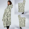 Dollar Money Pattern Print Hooded Blanket-grizzshop