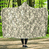 Dollar Money Pattern Print Hooded Blanket-grizzshop