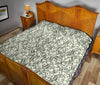 Dollar Money Pattern Print Quilt-grizzshop