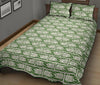 Dollar Money Print Pattern Bed Set Quilt-grizzshop