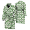 Dollar Money Print Pattern Men Long Robe-grizzshop