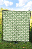 Dollar Money Print Pattern Quilt-grizzshop