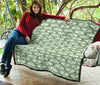 Dollar Money Print Pattern Quilt-grizzshop