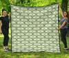 Dollar Money Print Pattern Quilt-grizzshop