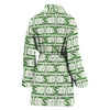 Dollar Money Print Pattern Women Long Robe-grizzshop