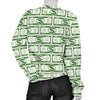 Dollar Money Print Pattern Women's Sweatshirt-grizzshop