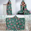 Dolphin Ball Pattern Print Hooded Blanket-grizzshop