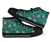 Dolphin Ball Pattern Print Men Women's High Top Shoes-grizzshop