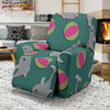 Dolphin Ball Pattern Print Recliner Cover-grizzshop