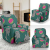 Dolphin Ball Pattern Print Recliner Cover-grizzshop