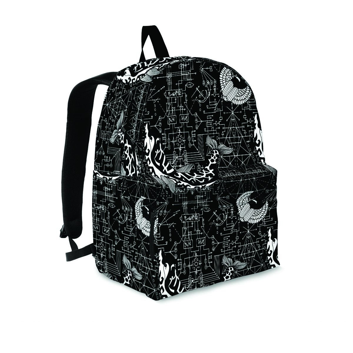 Dolphin Gothic Witch Backpack-grizzshop