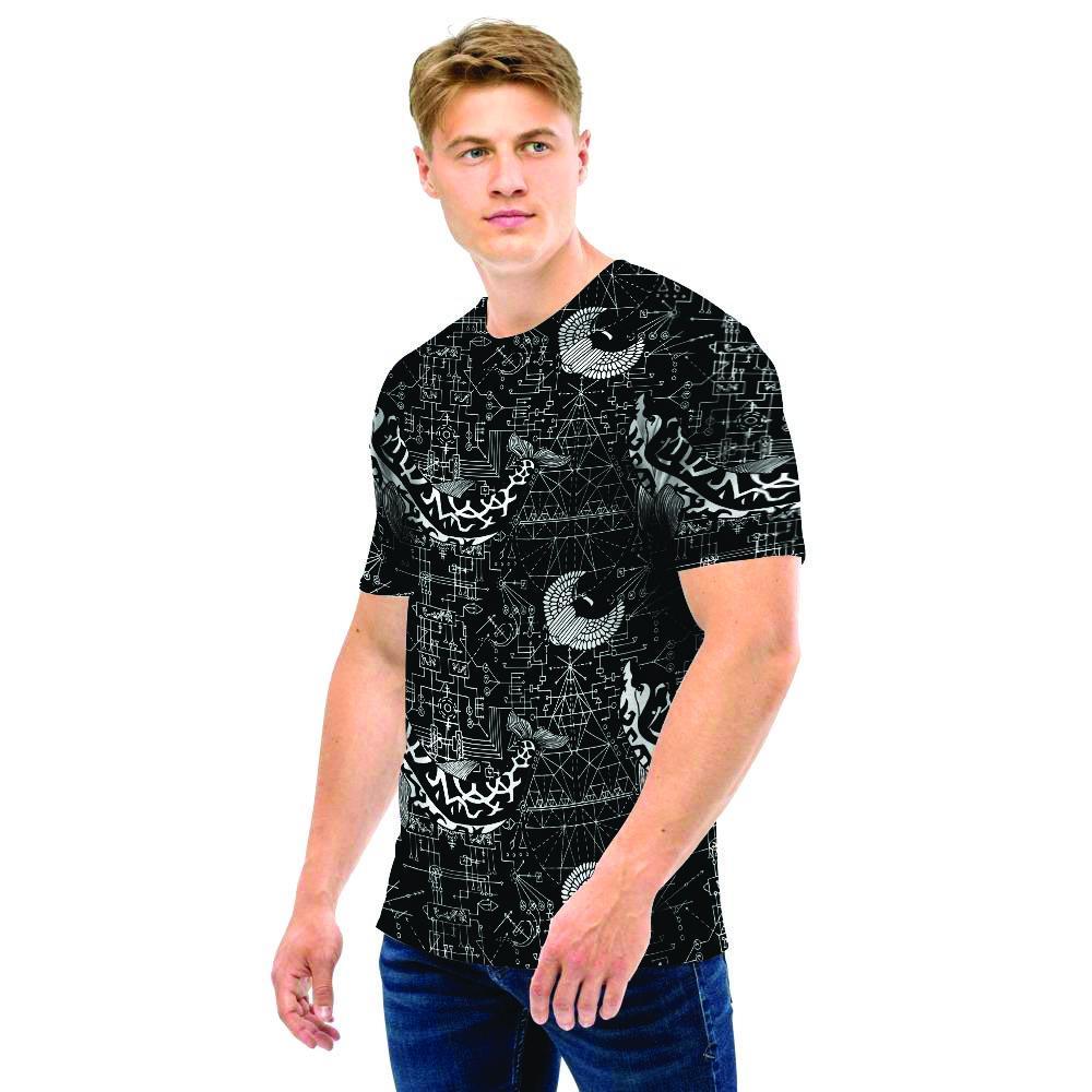 Dolphin Gothic Witch Men T Shirt-grizzshop