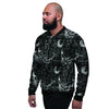 Dolphin Gothic Witch Men's Bomber Jacket-grizzshop