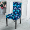 Dolphin Pattern Print Chair Cover-grizzshop