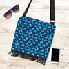 Dolphin Pattern Print Crossbody Bags-grizzshop