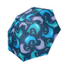 Dolphin Pattern Print Foldable Umbrella-grizzshop