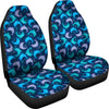 Dolphin Pattern Print Universal Fit Car Seat Cover-grizzshop