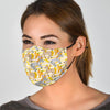 Donkey Pattern Print Face Mask-grizzshop