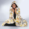 Donkey Pattern Print Hooded Blanket-grizzshop