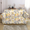 Donkey Pattern Print Loveseat Cover-grizzshop