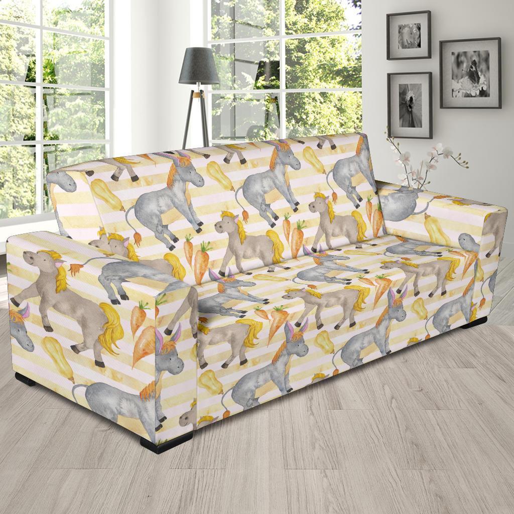 Donkey Pattern Print Sofa Covers-grizzshop