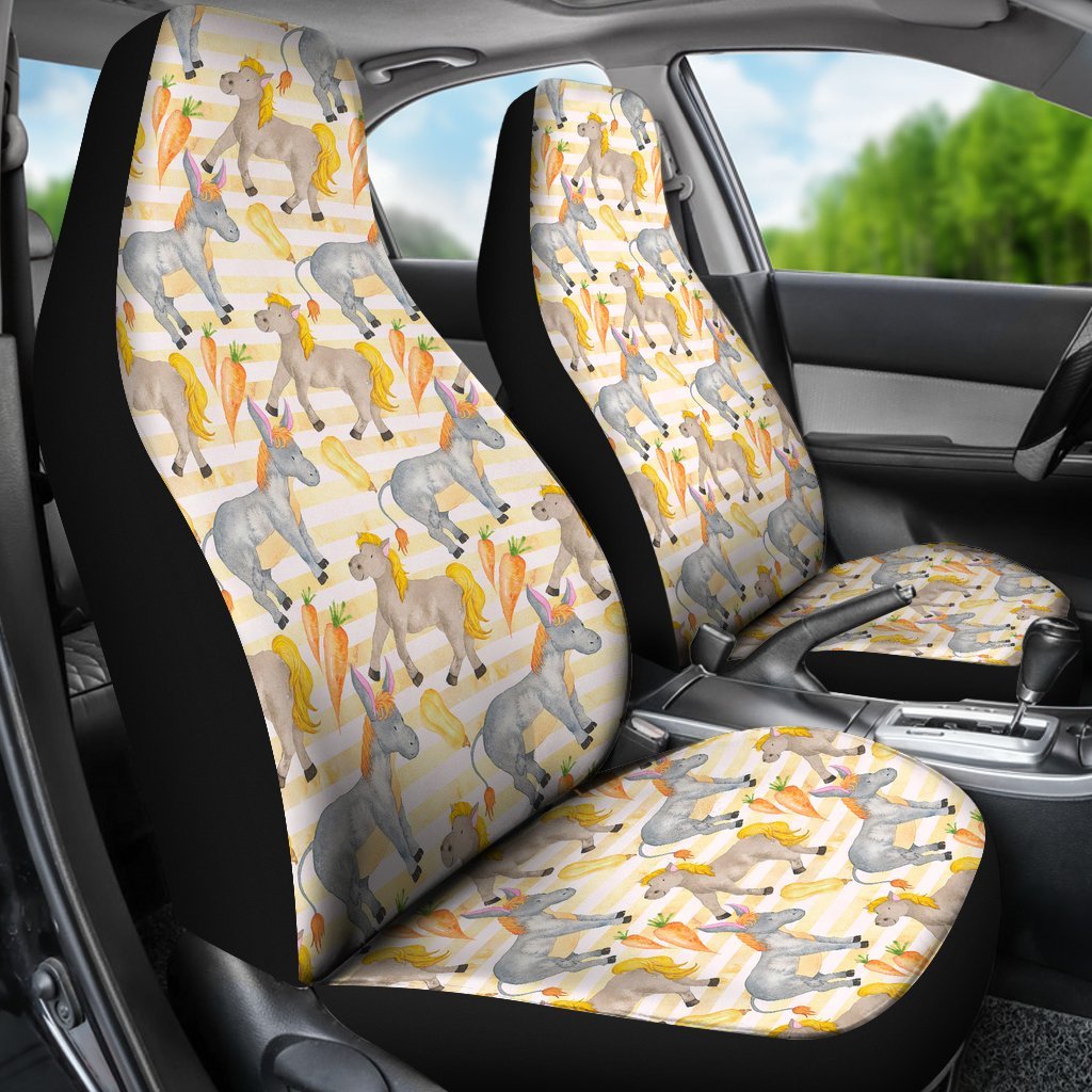 Donkey Pattern Print Universal Fit Car Seat Cover-grizzshop