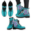 Dont Worry Be Hippie Women's Leather Boots-grizzshop