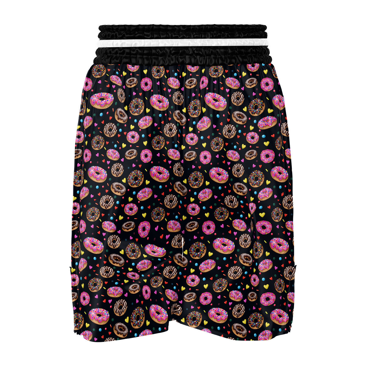 Donut Glaze Print Pattern Boxing Shorts-grizzshop