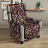 Donut Graffiti Print Pattern Armchair Protector-grizzshop