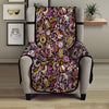 Donut Graffiti Print Pattern Armchair Protector-grizzshop