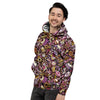 Donut Graffiti Print Pattern Men's Hoodie-grizzshop