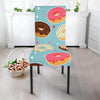 Donut Pattern Print Chair Cover-grizzshop