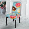 Donut Pattern Print Chair Cover-grizzshop