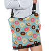 Donut Pattern Print Crossbody Bags-grizzshop