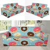 Donut Pattern Print Sofa Covers-grizzshop