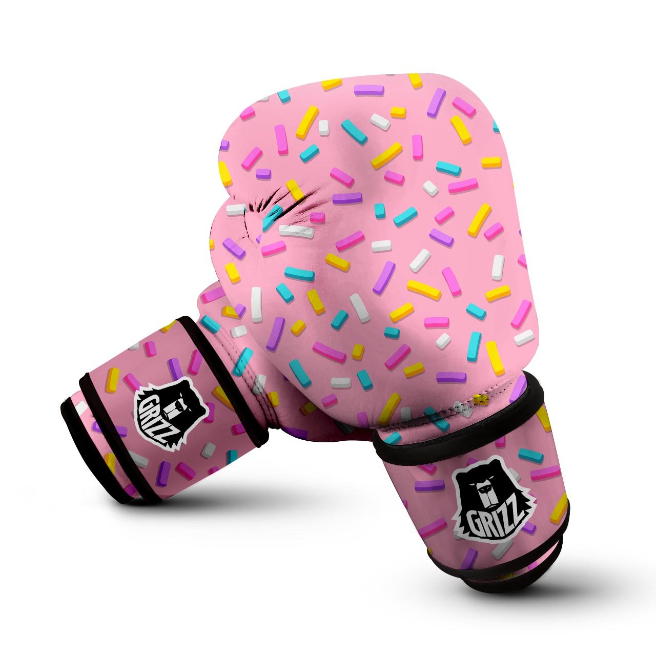 Donut Sprinkles Print Pattern Boxing Gloves-grizzshop