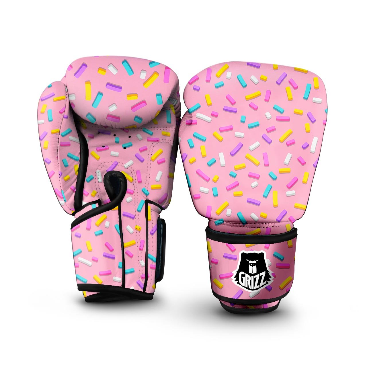 Donut Sprinkles Print Pattern Boxing Gloves-grizzshop