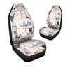 Doodle Cat Print Car Seat Covers-grizzshop