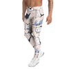 Doodle Cat Print Men's Leggings-grizzshop