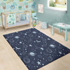 Doodle Galaxy Space Floor Mat-grizzshop